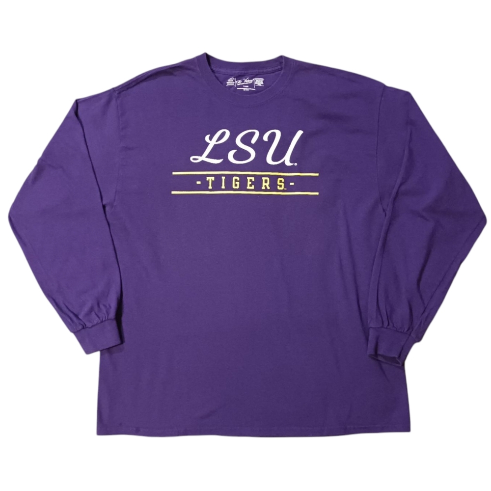 LSU Tigers Victory Script Logo Long Sleeve Tee